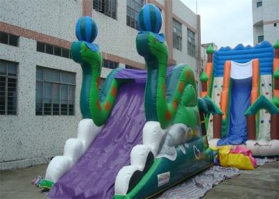 China 20 Foot Outdoor The Hulk Commercial Inflatable Slide With Double Sides for sale
