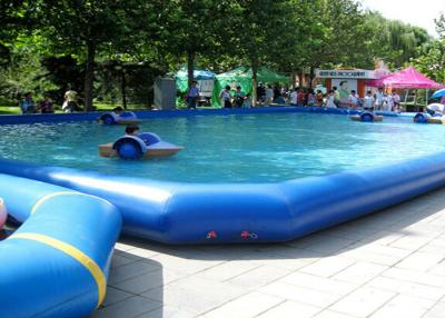 Chine Le rectangle drôle badine la piscine d'eau portative pour le parc d'attractions SCT EN71 à vendre