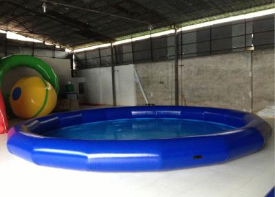China Durable Indoor Round Inflatable Kids Swimming Pool , Inflatable Adult Swimming Pool for sale