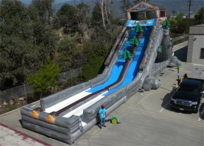 China CE Certification Commercial Inflatable Slide , 30M Length Large Inflatable Slides for sale