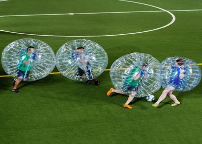 China Fútbol humano inflable de la bola de la burbuja del juego del equipo de Zorb del fútbol al aire libre de la bola en venta