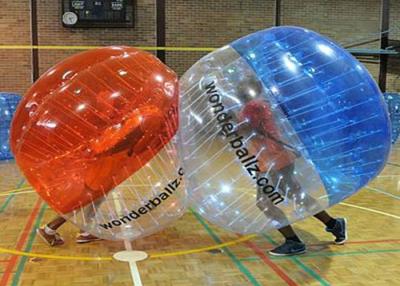 China Juguetes inflables al aire libre divertidos, bolas de parachoques humanas inflables con la impresión del logotipo en venta