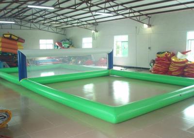 China Attractive Inflatable Sports Games 15 × 8m Inflatable Volleyball Court for sale