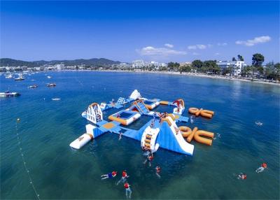 China Professional Huge Inflatable Water Park / Inflatable Sea Water Park For Event for sale