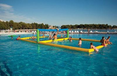 China Durable Inflatable Water Games / Sports Equipment Volleyball Area for sale