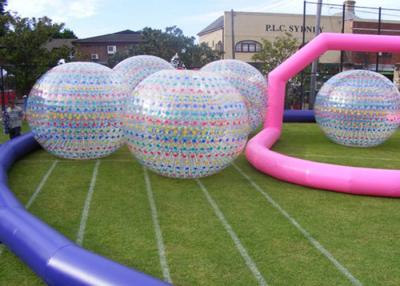 China Juegos inflables al aire libre comerciales, bola inflable gigante de Zorb/bola humana del hámster en venta