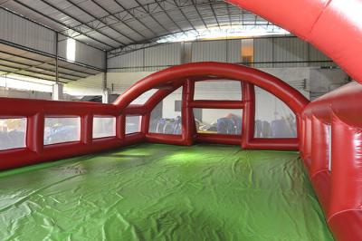 China Outdoor Inflatable Soccer Field , Inflatable Soap Soccer Field for Sport Game for sale