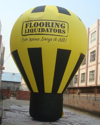 China PVC Tarpaulin Inflatable Balloon , Inflatable Ground Balloon for Advertising for sale