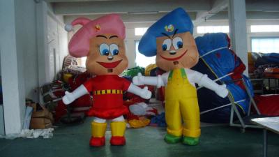 China Fixed Inflatable Cartoon , Oxford Cloth Inflatable Cartoon Models for Event for sale