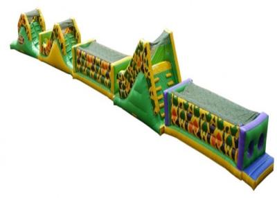 China Colorful Inflatable Obstacle Course , Water Obstacle Course For Rent for sale