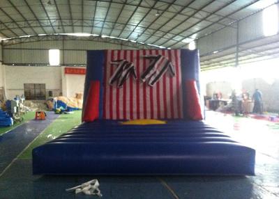 China Exciting Inflatable Interactive Games , Commercial Grade Inflatable Sticky Wall for sale