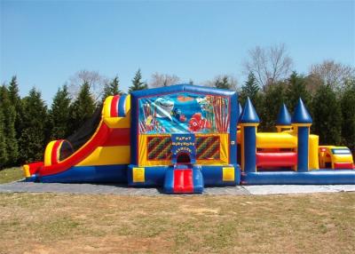 China Durable Commercial Bounce House Obstacle Course For Adult Inflatable Games for sale