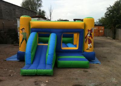 China Pirate Inflatable Bouncers / Pirate Combo Bounce House with Slide Hire for sale