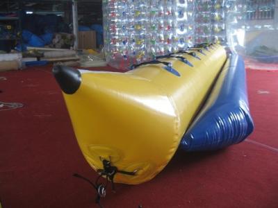 China Brinquedos infláveis da água do cavaleiro do oceano, corrediça de água inflável do barco do PVC para o único tubo à venda