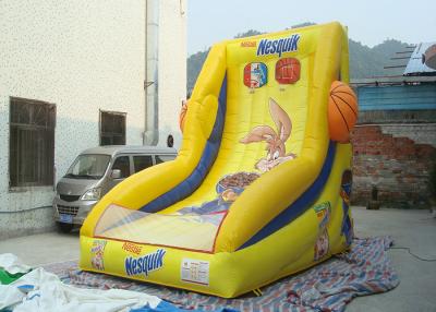 China Commercial Giant Inflatable Basketball Hoop For Kids Inflatable Games for sale