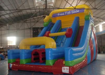 China Rock Climbing Inflatable Slide ,  Double Slide Way Dry Slide in Stock for sale