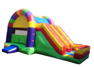 China Two in One Colorful Inflatable Combo / Bounce House Slide Combo With CE for sale