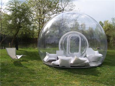 China Transparent  Room Inflatable Tent , Inflatable Bubble Tent With Blower for sale