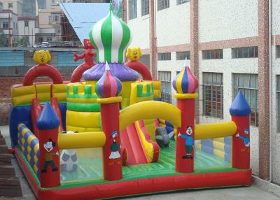 China 0.55mm PVC Tarpaulin Inflatable Bouncy Castle House, Inflatable Fun Park for sale