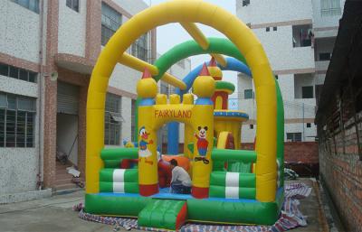 China Fogo comercial - crianças infláveis resistentes que saltam o castelo para o aluguel à venda
