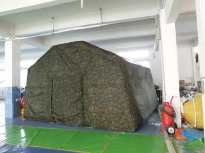 China Outdoor Camping Inflatable Tent , Inflatable Military Tent For Camping for sale