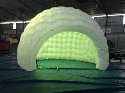 China Customized Lighting Decoration Inflatable Tent , Inflatable Party Tent for sale