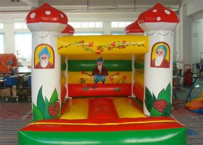 China Mushroom Inflatable Bouncer , Colorful Inflatable Amusement Equipment for sale