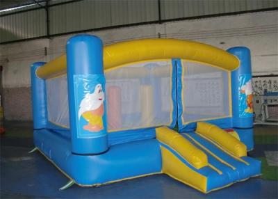China Blue Color Inflatable Bouncer , Mini Inflatable Body Bouncers For Kid for sale