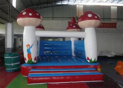 China 0.55mm PVC Tarpaulin Inflatable Bouncer , Mushroom Shape Used Party Jumpers For Sale for sale