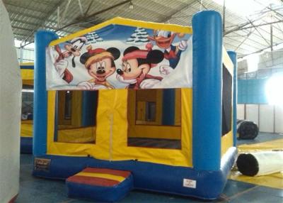 China Interesting PVC Tarpaulin Mickey Mouse Inflatable Bouncer Rental For Kids for sale