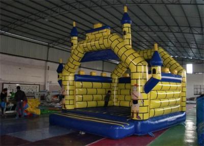 China Outdoor Plato PVC Tarpaulin Mini Inflatable Bouncer Castles For Baby Games for sale