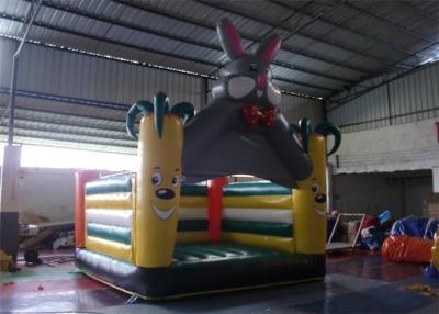 China Enjoyable Rabbit Inflatable Bouncer For Jumping / Indoor Blow Up Bouncers for sale