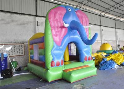 China Large Inflatable Elephant Jumping House / Animal Bounce House For Toddler for sale