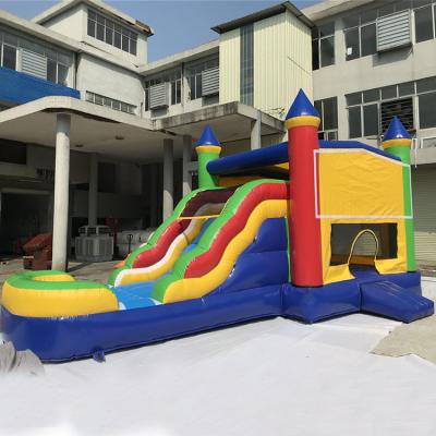 China SCT 4m Height Inflatable Bouncer Houses Castle Combo for sale