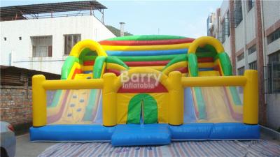 China ODM Plato Inflatable Combo Outdoor Commercial Bouncy Castles for sale