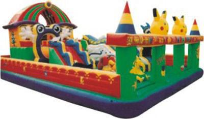 China 1000D Pvc Inflatable Play Center Blow Up Playground Slide for sale