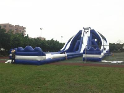 China Customized Inflatable Water Slides Bouncer Digital Printing for sale