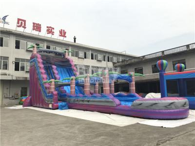China Adult Inflatable Screamer Combo Water Slide PVC Tarpaulin For Outdoor for sale