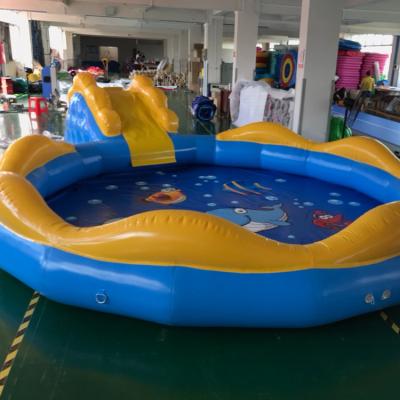 China Air-Sealed Pool Custom Kids Popular Inflatable Swimming Pool Sports for sale