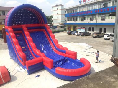中国 娯楽プールの絹の印刷を用いる商業膨脹可能な水スライド 販売のため