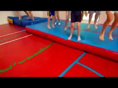 Waterproof Air Track Tumble  PVC Inflatable For Gymnastics 30cm