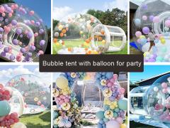 New inflatable bubble tent with balloon