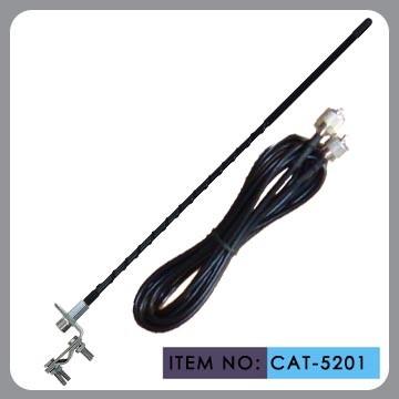 China 27Mhz Frequence Car CB Antenna 2 / 3 / 4ft Fiberglass Mast 500 Watts for sale