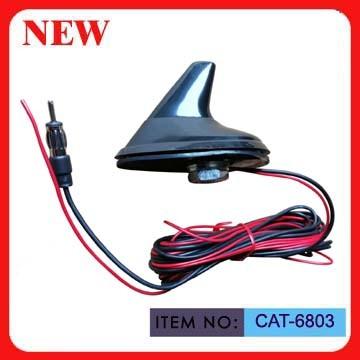 China PC Amplifier Car Roof Antenna Plastic Material Car Radio Aerial 12