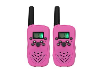 China 0.5W Portable Pink Walkie Talkies , Smart Size Handheld Talkie Walkie for sale