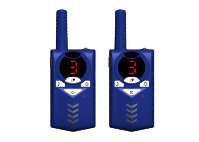 China Long Distance PMR446 Walkie Talkie , Black / Blue / Yellow / Red Handheld Walkie Talkies for sale