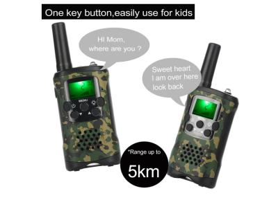 China 8-22 Channels Camouflage Walkie Talkie ABS Materail For Christmas Gift for sale