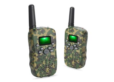 China Child Friendly Design Camouflage Walkie Talkie With Channel Locked Function for sale