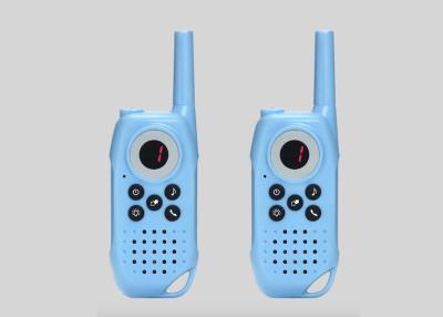 China Light Blue Survival Walkie Talkie With Transmitting And Receiving Icons for sale