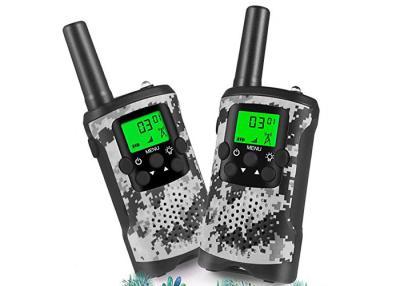 China Camouflage FRS Walkie Talkie With Monitor Function For Children And Adults for sale